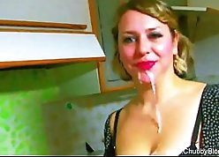 Retro Italian Housewife Larder Blowjob